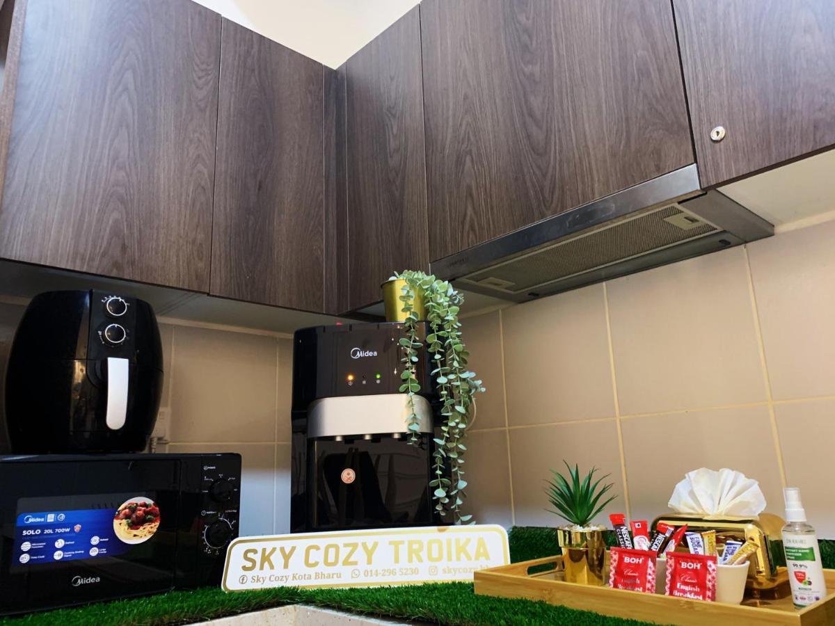Sky Cozy Troika Residence, 1 Bedroom 4-6 Pax, 2 Bedrooms 6-8 Pax, Pool Vew, Sky & City View, Free Parking, Pool, Unlimited Wifi & Netflix Kota Bharu Exterior photo