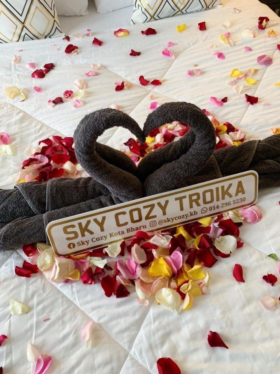 Sky Cozy Troika Residence, 1 Bedroom 4-6 Pax, 2 Bedrooms 6-8 Pax, Pool Vew, Sky & City View, Free Parking, Pool, Unlimited Wifi & Netflix Kota Bharu Exterior photo