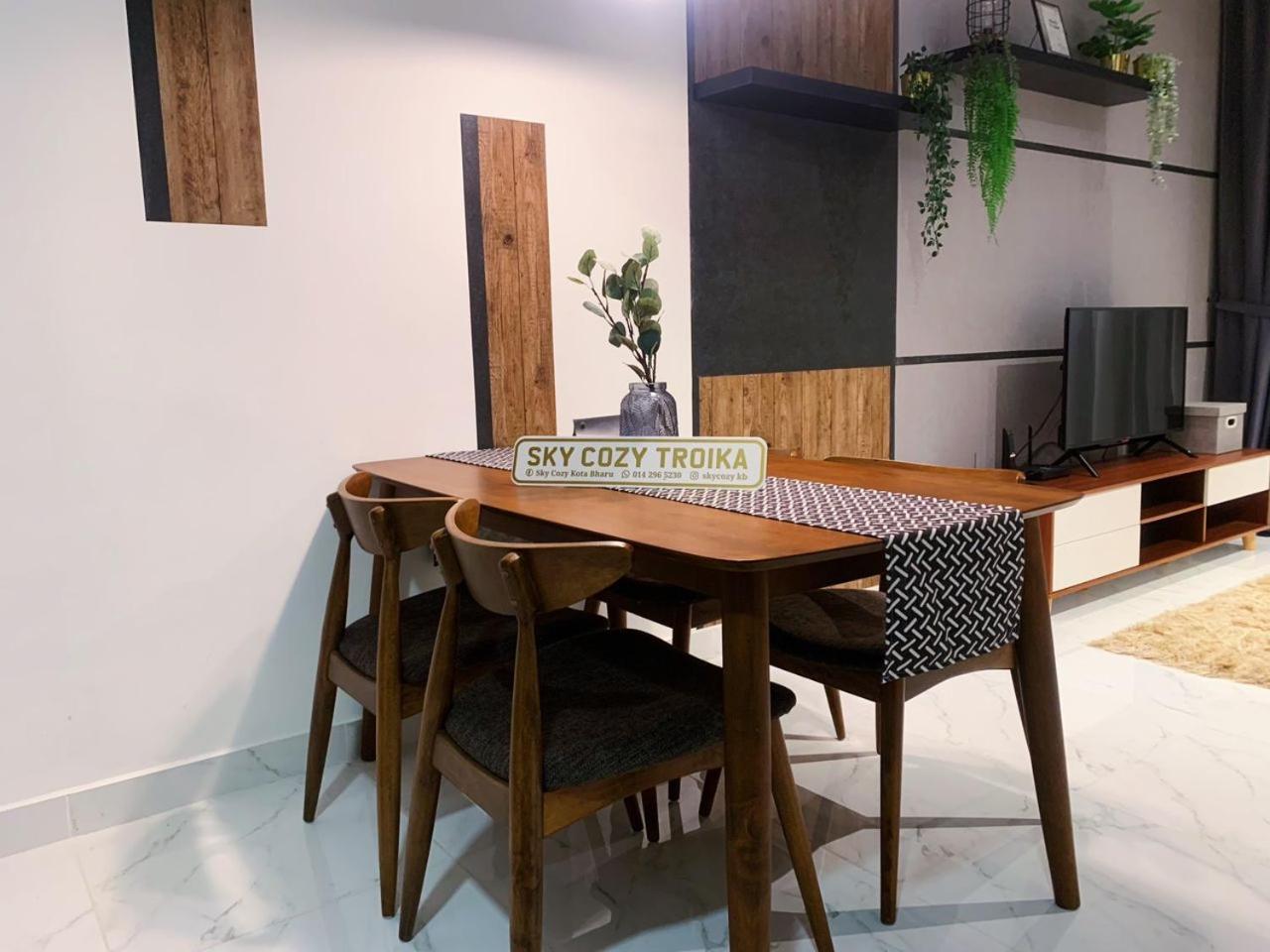 Sky Cozy Troika Residence, 1 Bedroom 4-6 Pax, 2 Bedrooms 6-8 Pax, Pool Vew, Sky & City View, Free Parking, Pool, Unlimited Wifi & Netflix Kota Bharu Exterior photo