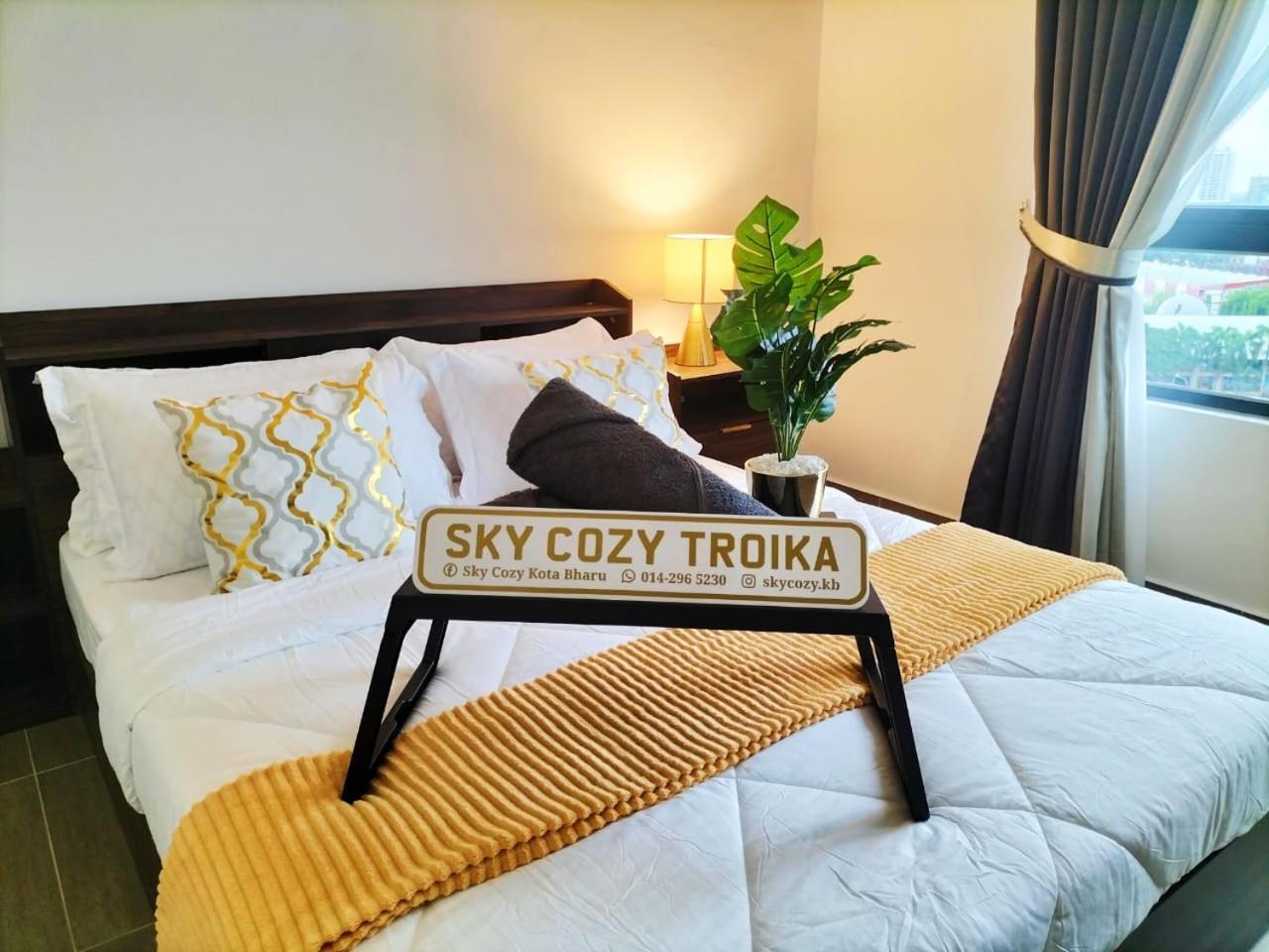 Sky Cozy Troika Residence, 1 Bedroom 4-6 Pax, 2 Bedrooms 6-8 Pax, Pool Vew, Sky & City View, Free Parking, Pool, Unlimited Wifi & Netflix Kota Bharu Exterior photo