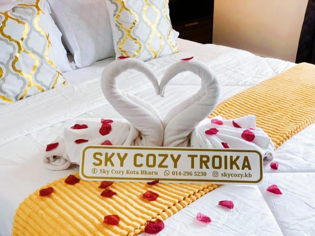 Sky Cozy Troika Residence, 1 Bedroom 4-6 Pax, 2 Bedrooms 6-8 Pax, Pool Vew, Sky & City View, Free Parking, Pool, Unlimited Wifi & Netflix Kota Bharu Exterior photo