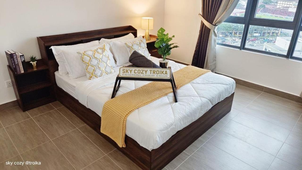 Sky Cozy Troika Residence, 1 Bedroom 4-6 Pax, 2 Bedrooms 6-8 Pax, Pool Vew, Sky & City View, Free Parking, Pool, Unlimited Wifi & Netflix Kota Bharu Exterior photo