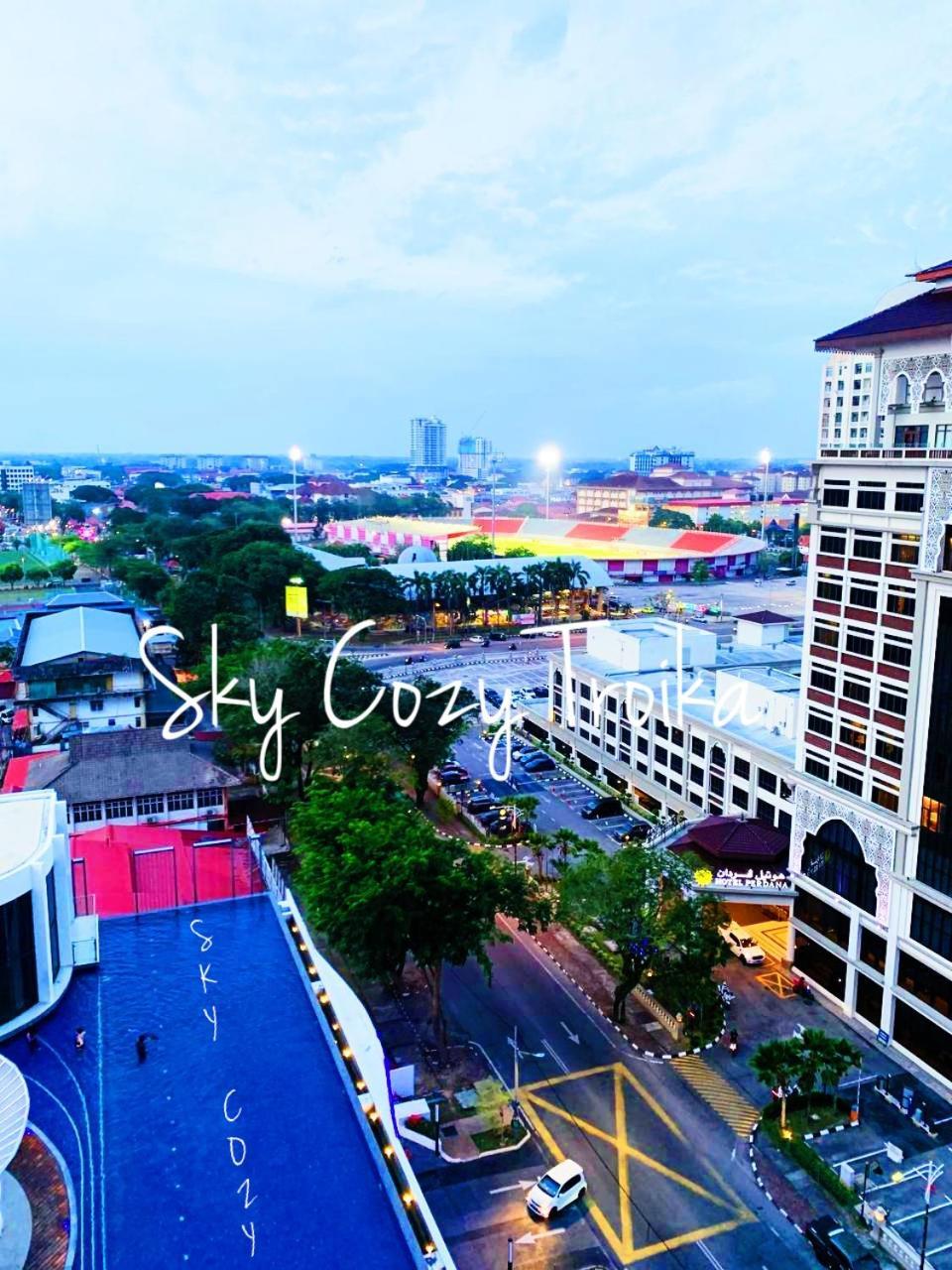Sky Cozy Troika Residence, 1 Bedroom 4-6 Pax, 2 Bedrooms 6-8 Pax, Pool Vew, Sky & City View, Free Parking, Pool, Unlimited Wifi & Netflix Kota Bharu Exterior photo